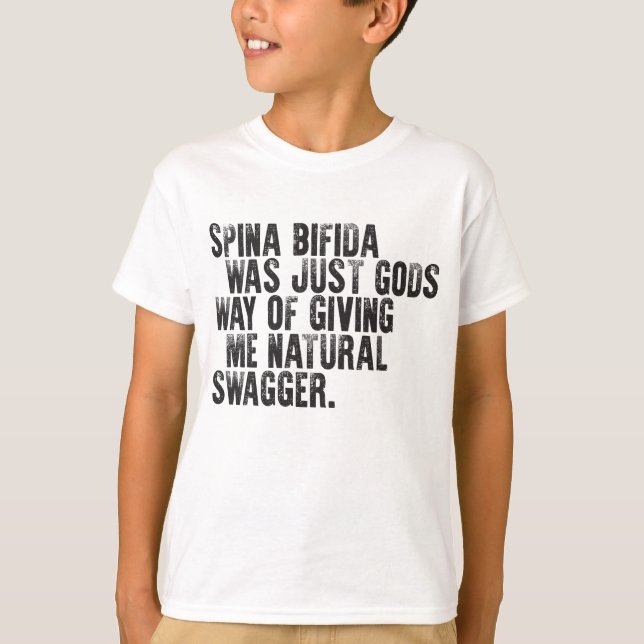 Spina Bifida Awareness T-Shirt (Front)