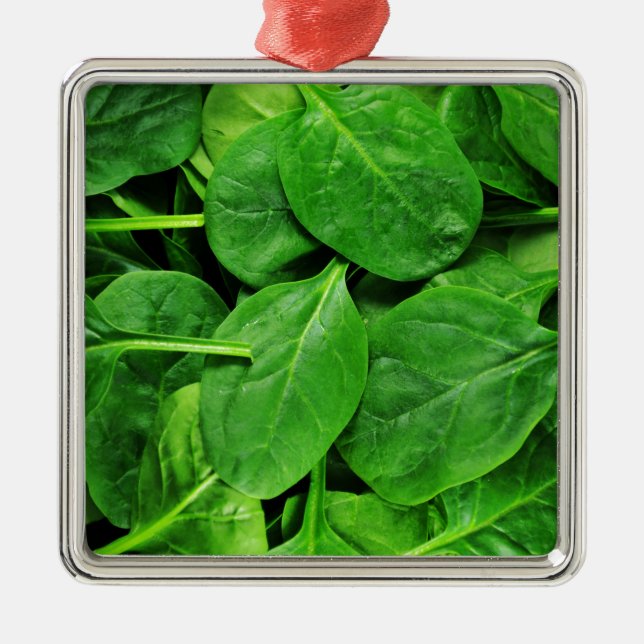 Spinach Metal Tree Decoration (Front)