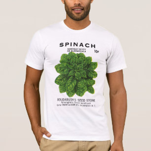 Spinach Seed Packet Label T-Shirt