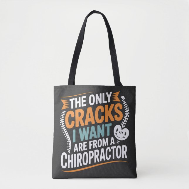 Spinal Alignment and Posture Recovery Tote Bag (Front)