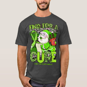 Spinal Cord Injuries Awareness leopard christmas c T-Shirt