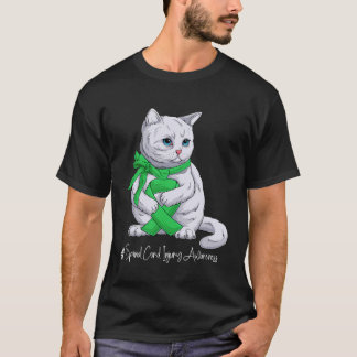 Spinal Cord Injury Awareness Month Green Ribbon Ca T-Shirt