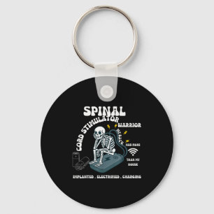 Spinal Cord Stimulator Warrior My Back Implanted E Key Ring