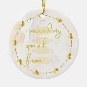 Spinal Fusion Christmas Ornament