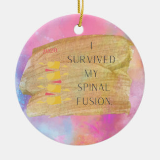 Spinal Fusion Memento Christmas Ornament