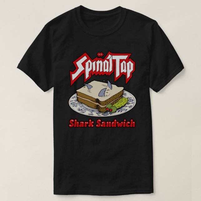 Spinal Tap Shark Sandwich Classic T-Shirt (Design Front)