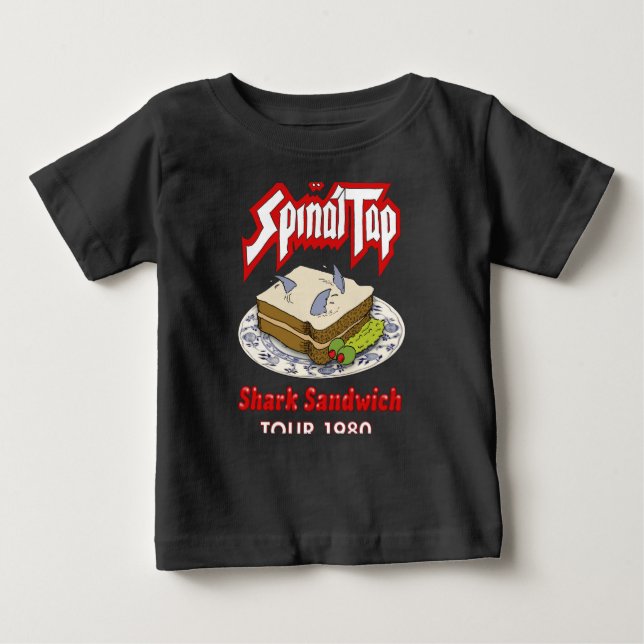 Spinal Tap Shark Sandwich DMN t-Shirt for Men (Front)
