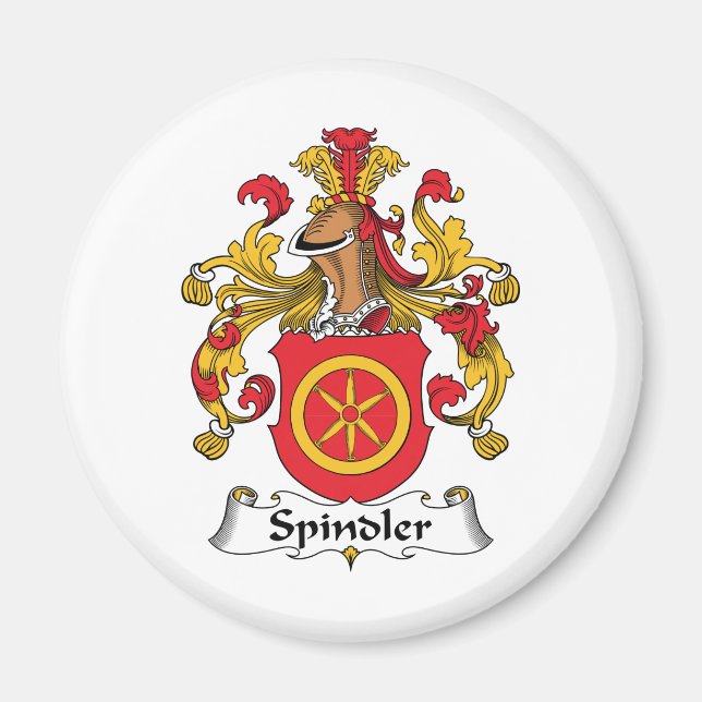 Spindler Family Crest Magnet (Front)