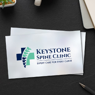 Spine and Medical Cross Business Card