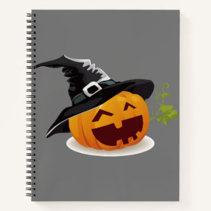 Spine-Chilling Scribbles: Halloween Custom Notebook