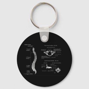 Spine Details Key Ring