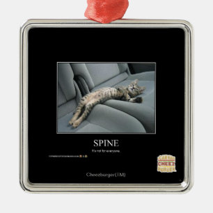Spine Metal Ornament