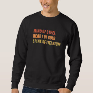 Spine Surgery Recovery Back Surgery Spinal Fusion Sweatshirt