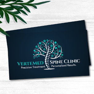 Spine Tree - Spinal Health Business Card