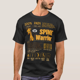 Spine Warrior Tethered Spinal Cord Syndrome Tsc Gi T-Shirt