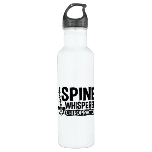 Spine Whisperer Chiropractic Chiropractor Chiro 710 Ml Water Bottle
