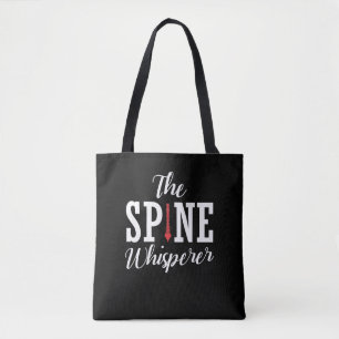 Spine Whisperer Chiropractor Funny Orthopedic Tote Bag