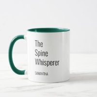 Spine Whisperer Chiropractor Personalised Coworker