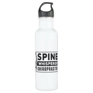 Spine Whisperer Chiropractor Therapy Chiropractic 710 Ml Water Bottle