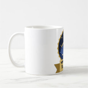 Spines Out Tinsel On Papercut Hedgehog Coffee Mug