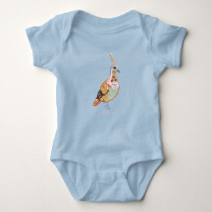 Spinifex Pigeon Baby Bodysuit