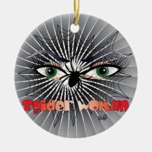 Spinnen - Frau / Ornament