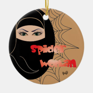 Spinnen - Frau / Ornament