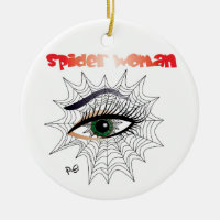 Spinnen - Frau Ornament