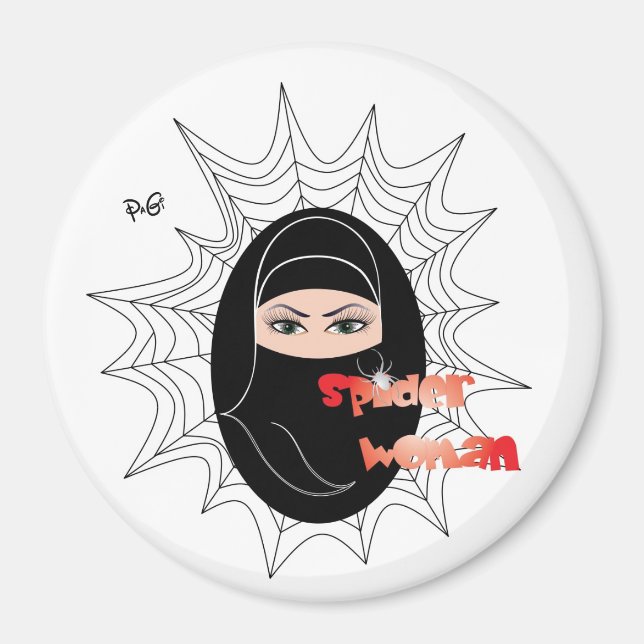 Spinnenfrau / Magnet (Front)