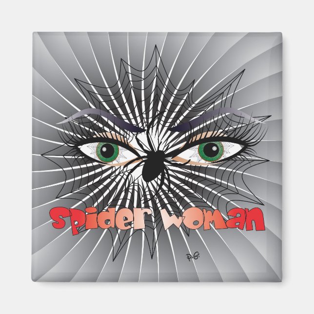 Spinnenfrau / Magnet (Front)