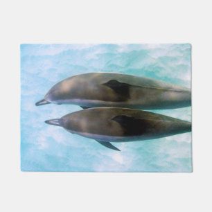 Spinner Dolphins Oahu Hawaii Doormat