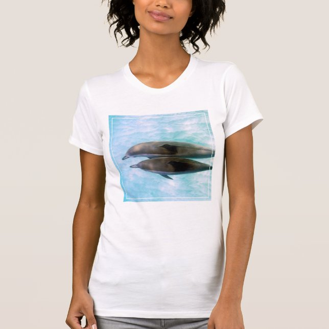 Spinner Dolphins | Oahu Hawaii T-Shirt (Front)