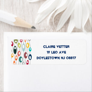 Spinners  return address label