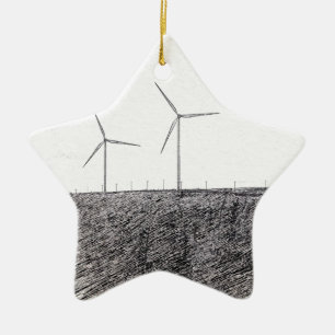 Spinning Ceramic Ornament