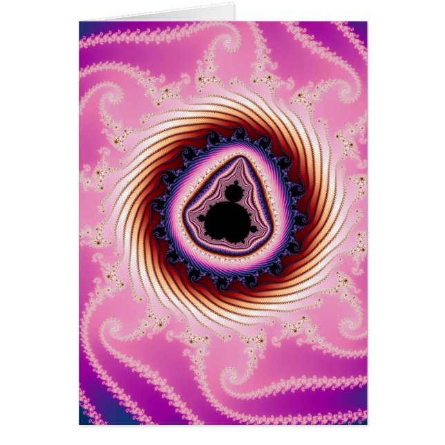 Spinning Fast - Fractal Card (Front)