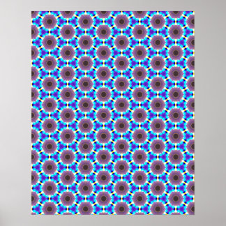 Spinning Hex Optical Illusion Wall Art