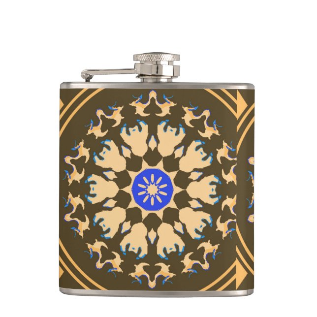 Spinning Hip Flask (Front)