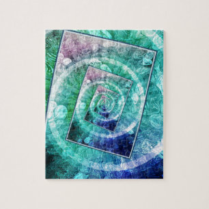 Spinning Nickels Into Infinity Jigsaw Puzzle