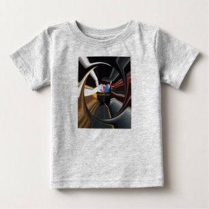 Spinning Office Essentials Modern Wall Decor      Baby T-Shirt