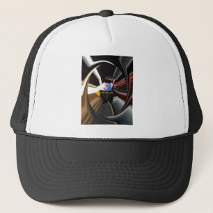 Spinning Office Essentials Modern Wall Decor      Trucker Hat