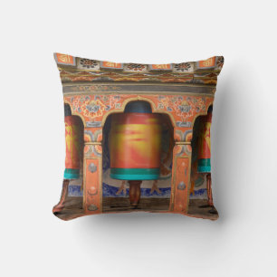 Spinning Prayer Wheels Cushion
