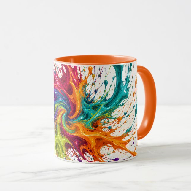 Spinning Prism Mug (Front Right)