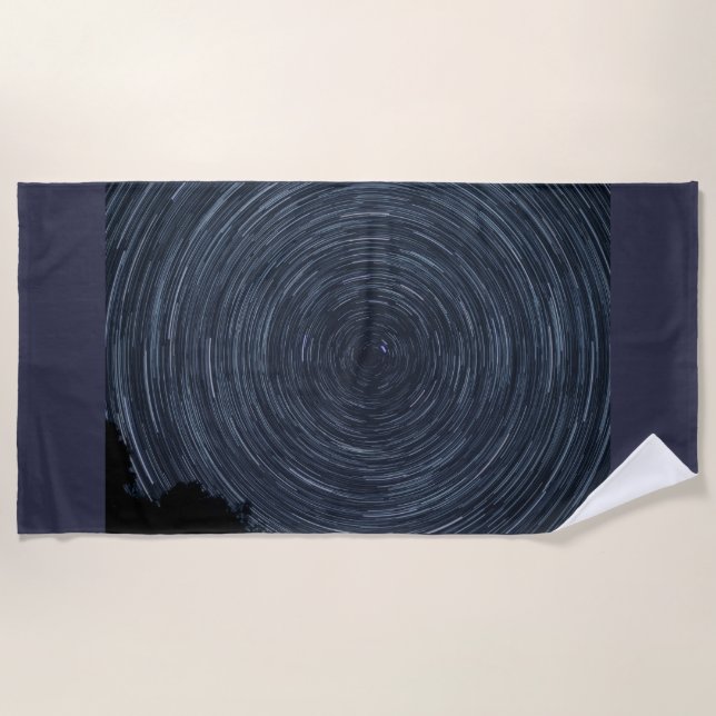 Spinning Sky Beach Towel (Front)