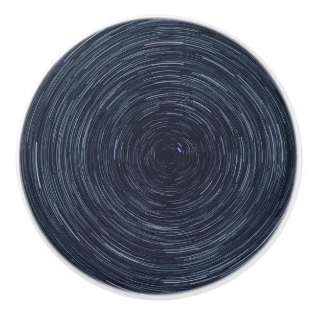 Spinning Sky Ceramic Knob (Front)