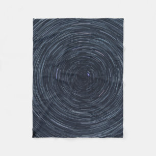 Spinning Sky Fleece Blanket
