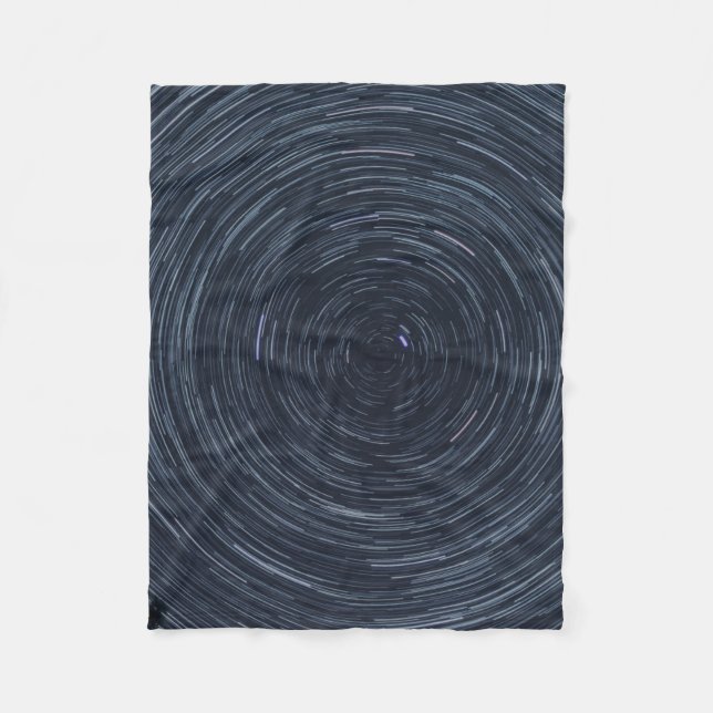 Spinning Sky Fleece Blanket (Front)