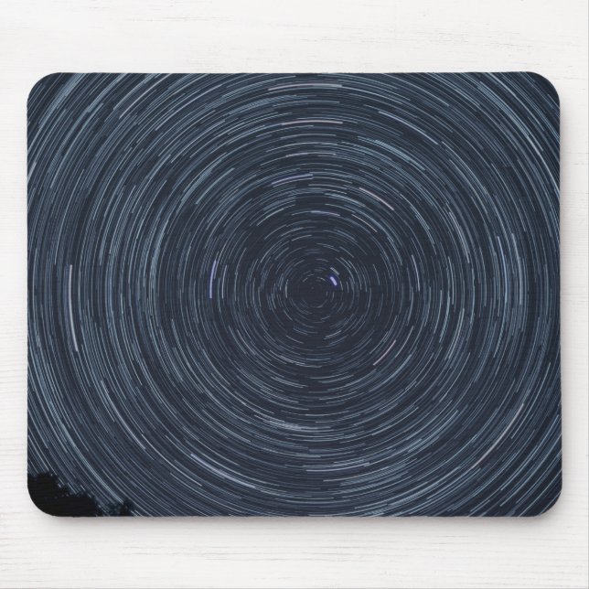 Spinning Sky Mouse Pad (Front)