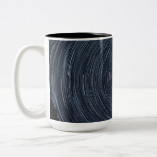 Spinning Sky Two-Tone Coffee Mug