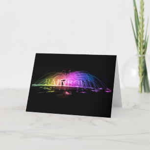 Spinning The Rainbow Card
