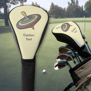 Spinning Top Golf Head Cover